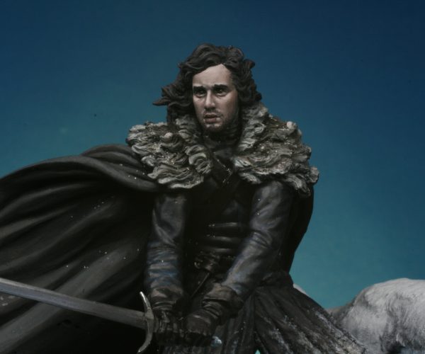 Jon Snow Fantasma Miniatura Game Of Thrones
